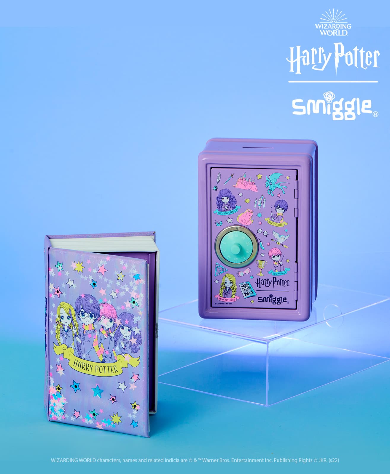 Buy Smiggle Harry Potter Double Decker Lunchbox with Strap from Next Italy