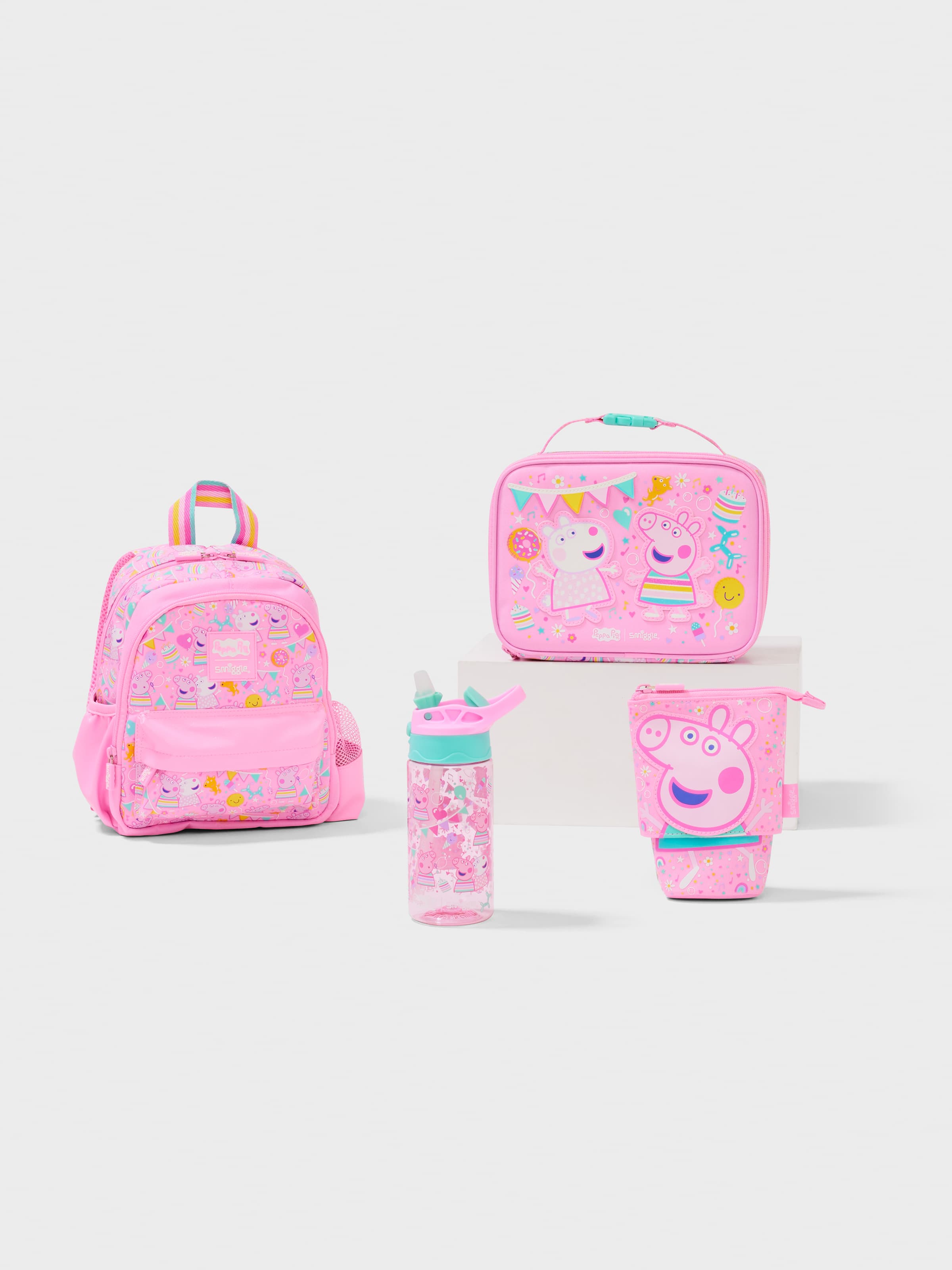 Peppa Pig Teeny 4 Piece Tiny Backpack Bundle