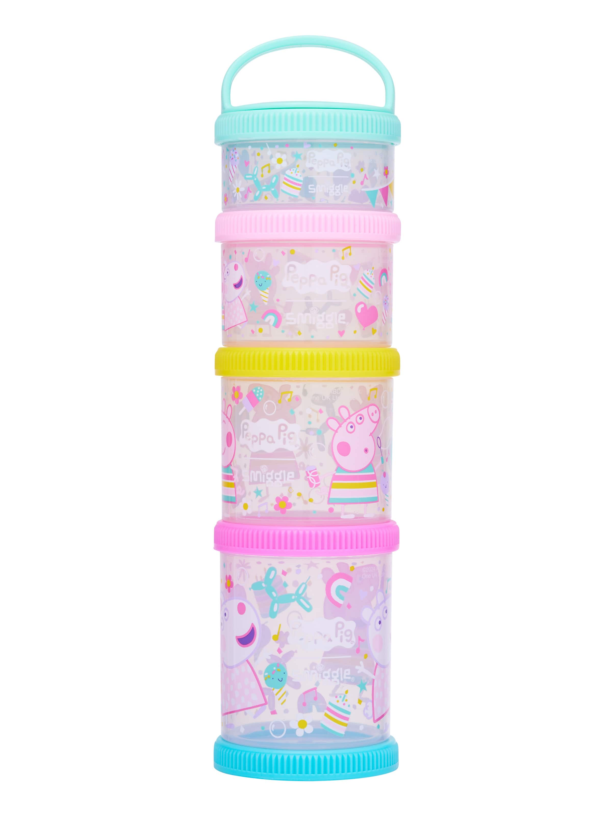 Peppa Pig Snack & Stack Containers