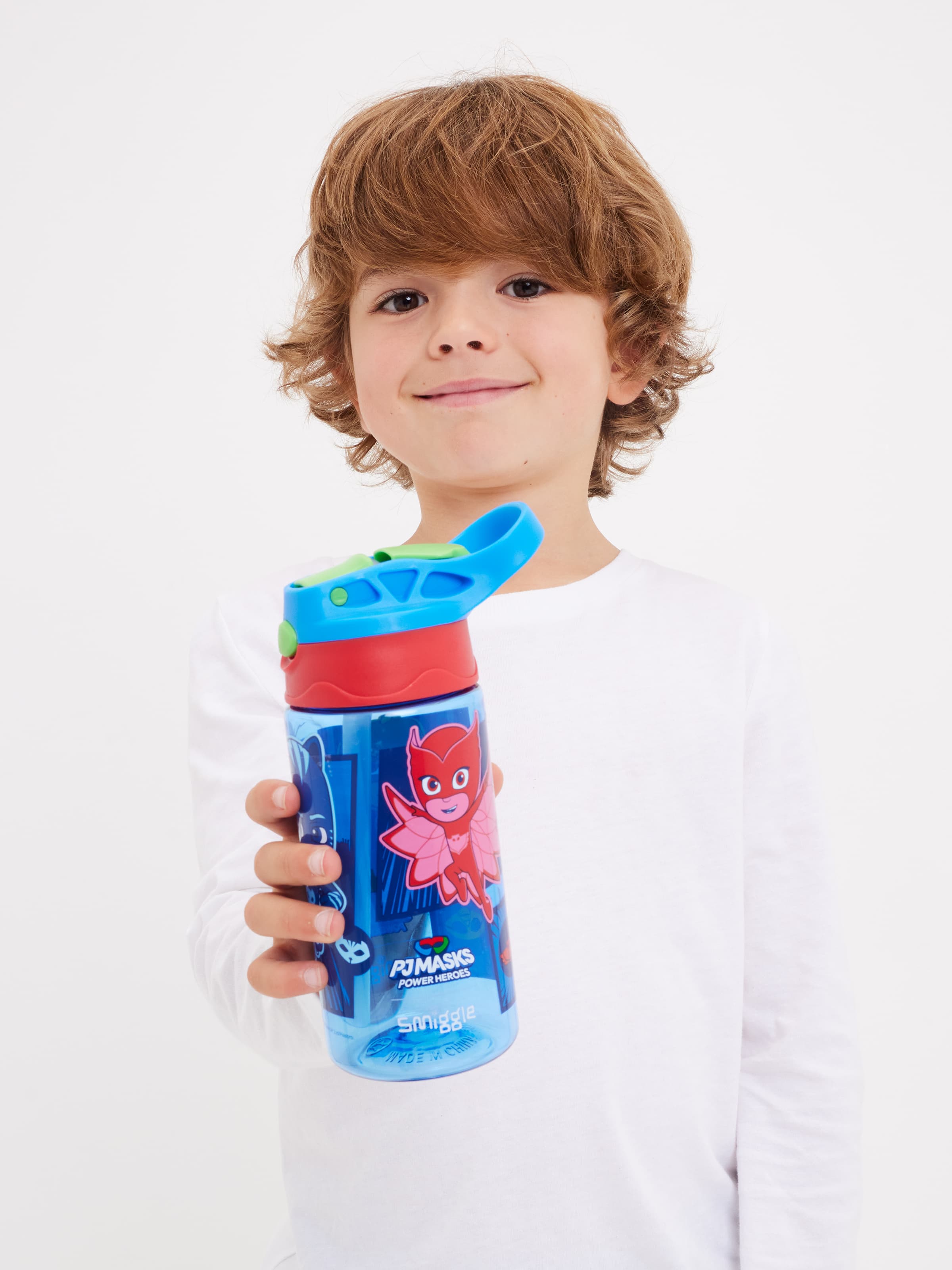 Pj Masks Power Heroes Junior Plastic Drink Bottle 440Ml