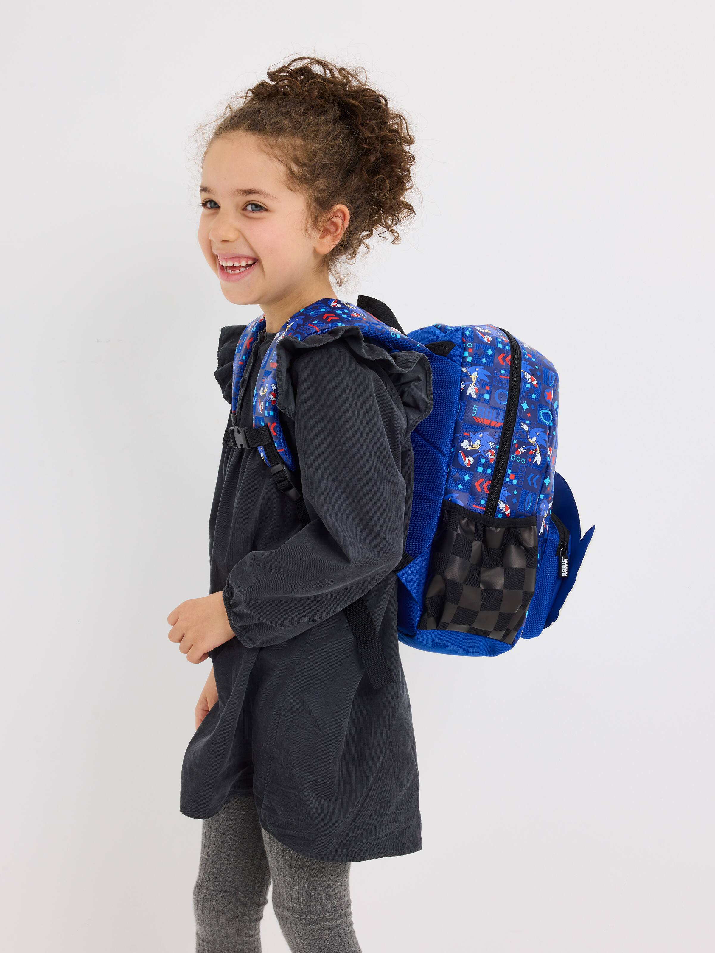 Sonic The Hedgehog Junior Hoodie Backpack