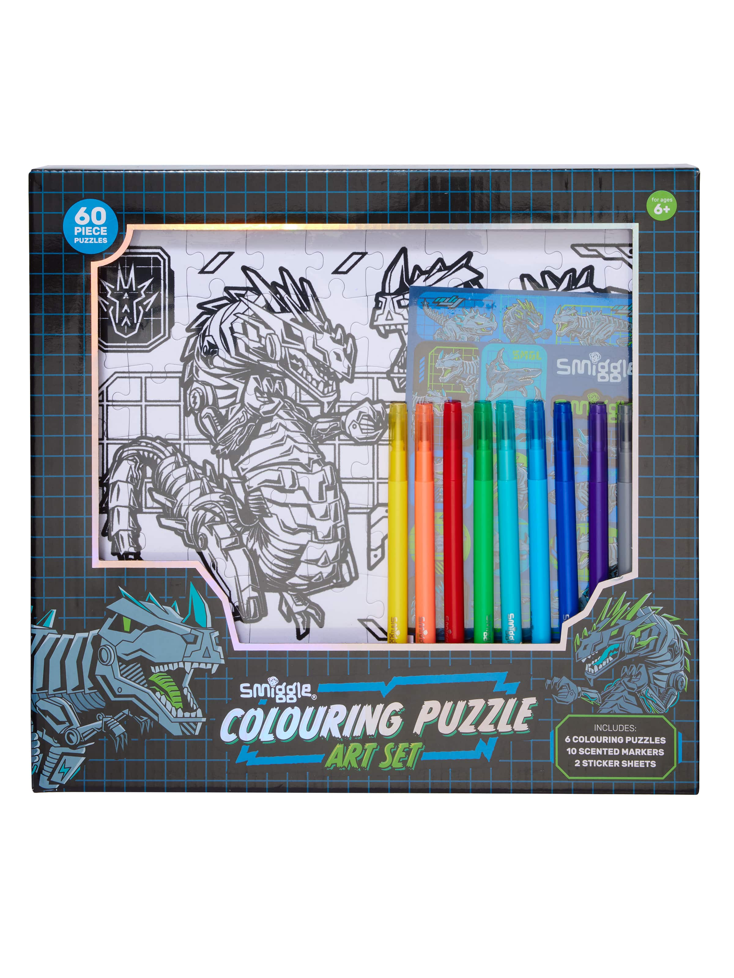 All Stars Colouring Puzzle Art Set