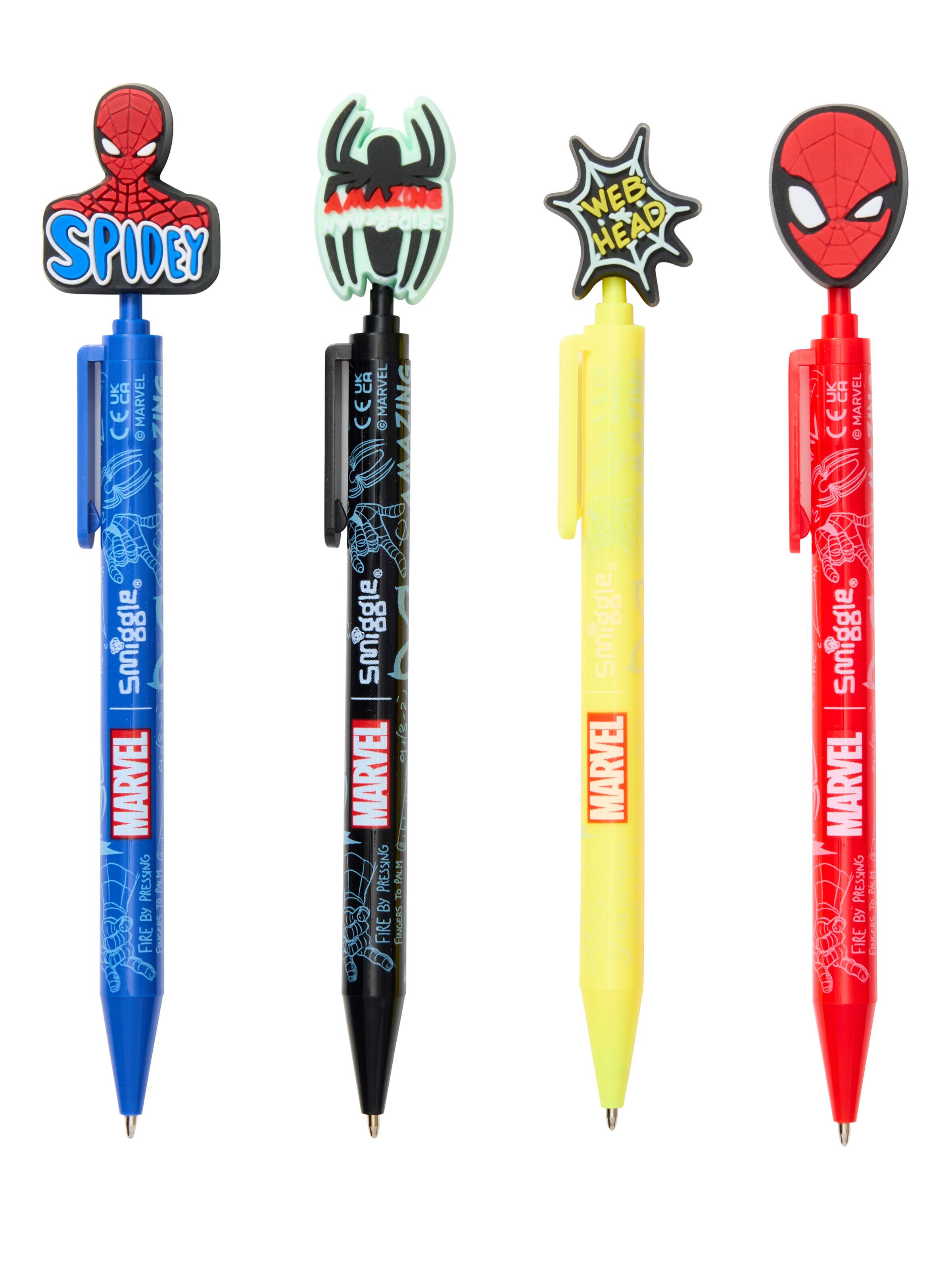 Spider-Man Pen Pack X 4