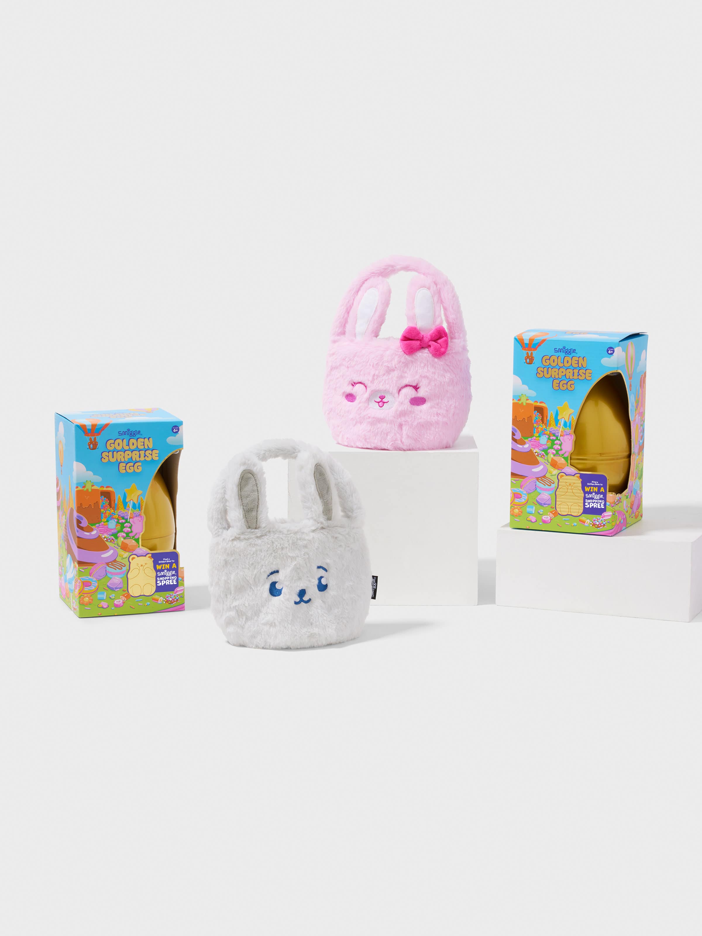 Golden Egg And Basket Bag Duo Easter Bundle