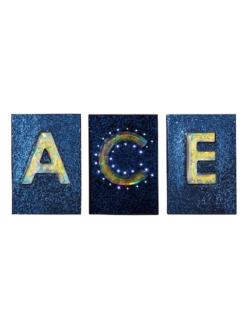 Space Light Up Glitter Alphabet A5 Notebook                                                                                     