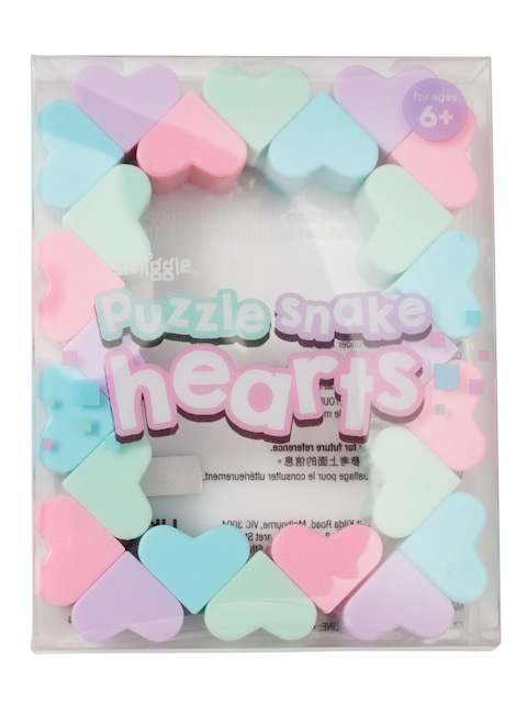 Hearts Puzzle Snake                                                                                                             