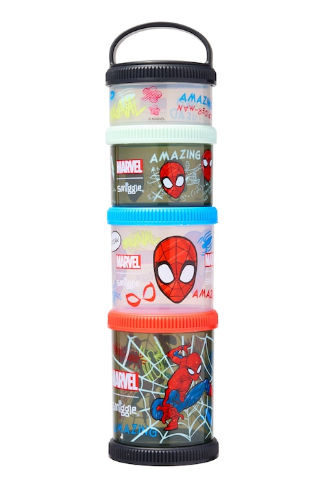 Spider-Man Snack & Stack Containers                                                                                             