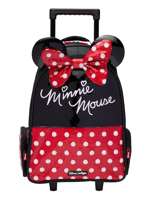 Minnie Mouse Trolley Backpack With Light Up Wheels                                                                              