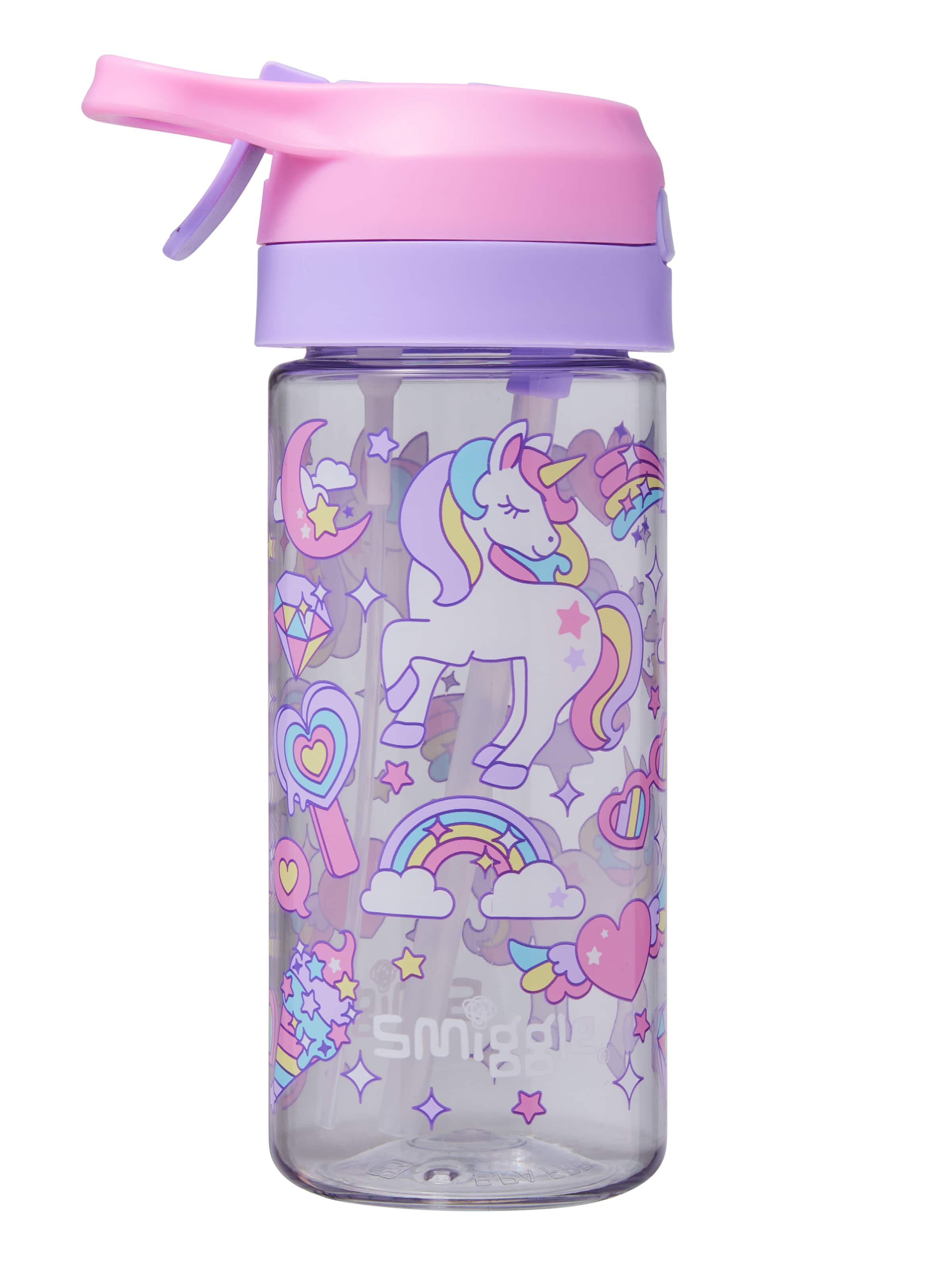 Hali Junior Flip Top Spritz Plastic Drink Bottle 440Ml - Smiggle