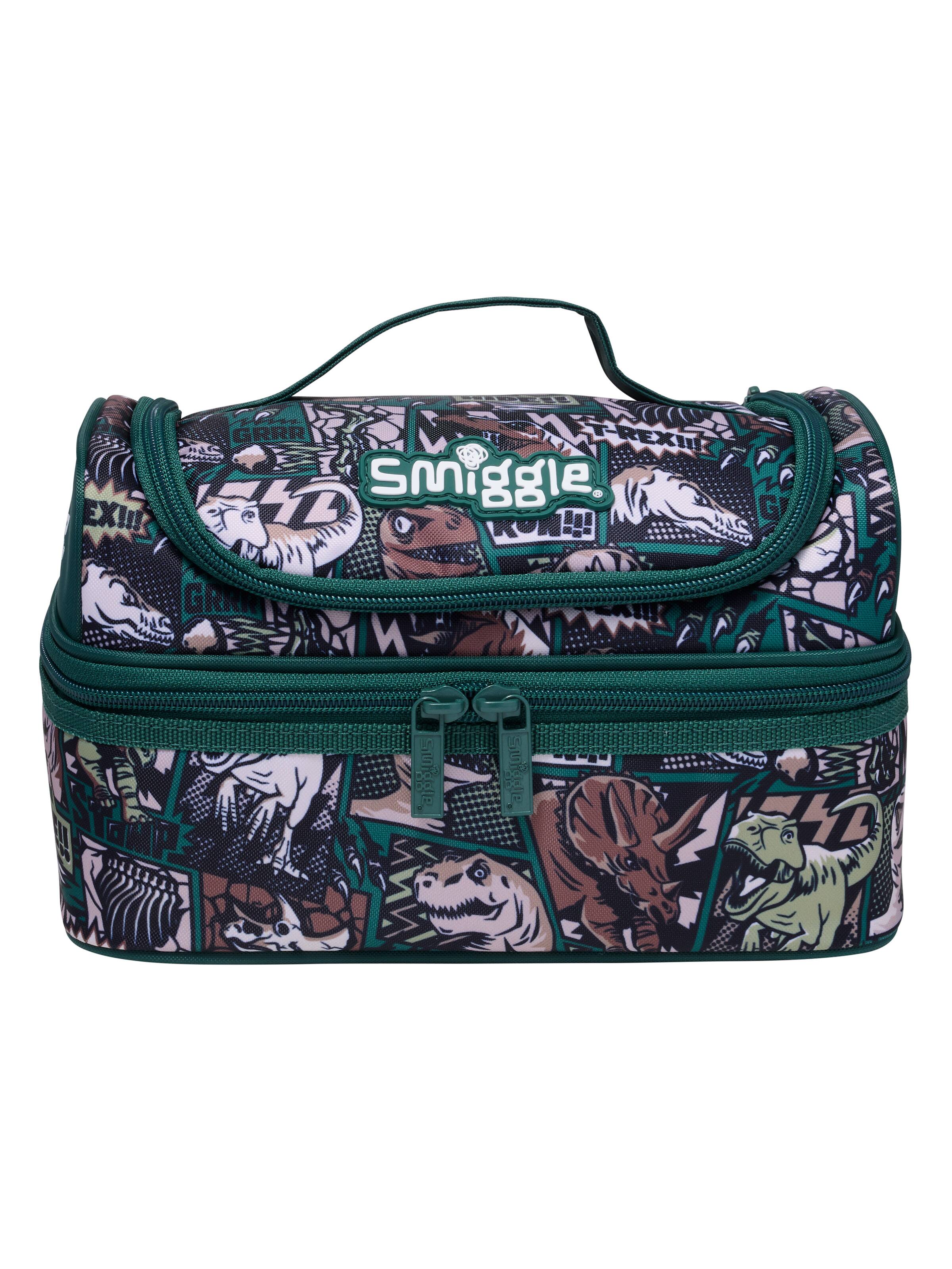 Wonder World Double Decker Lunchbox Green - Smiggle Online