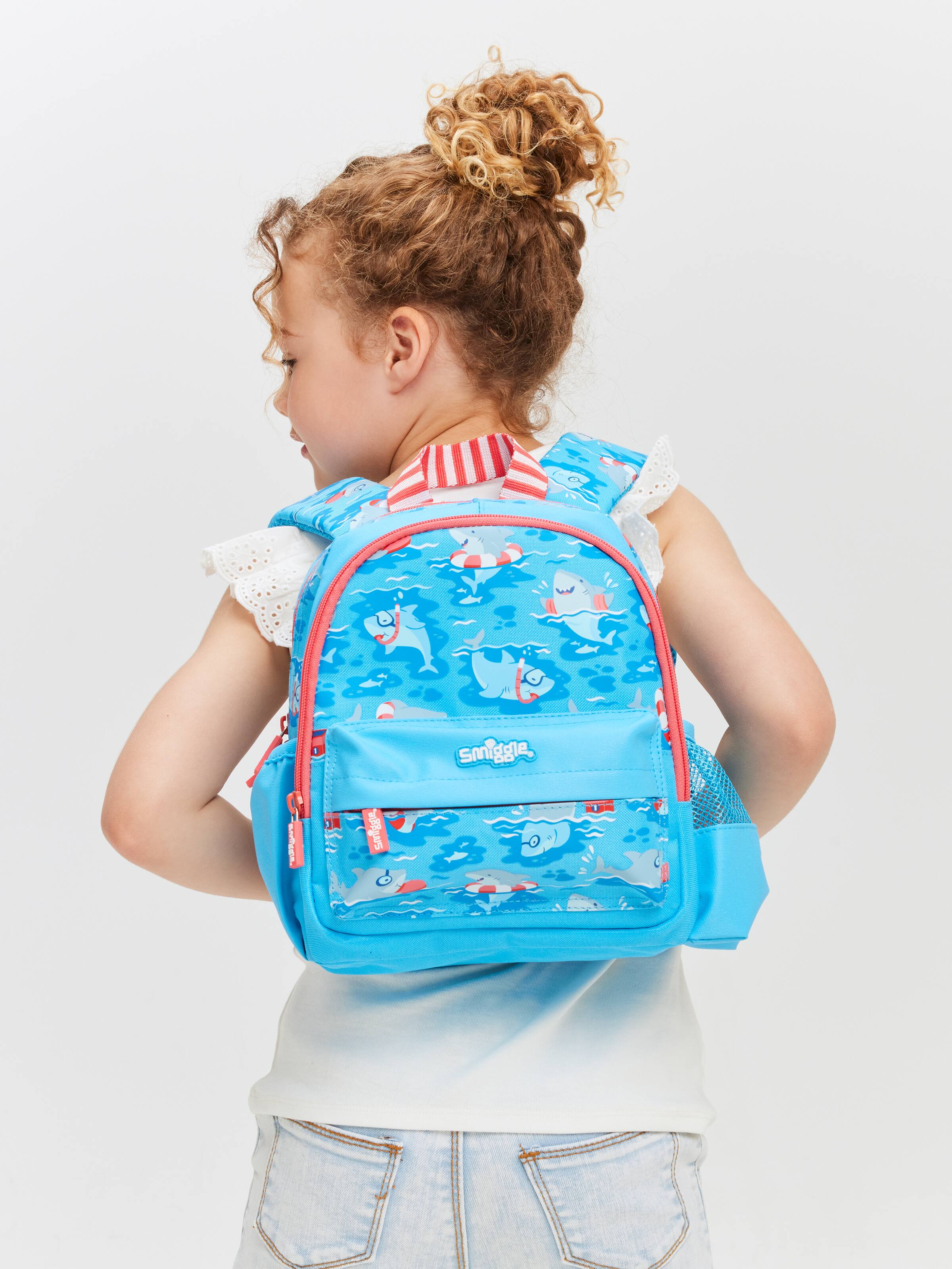 Over And Under Teeny Tiny Backpack Mid Blue - Smiggle Online